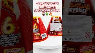 ZURU SMASHERS LAVA SLIME SURPRISE! UNBOXING THIS WEEKEND🌋🦖🔥 #shorts