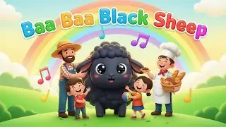 Baa Baa Black Sheep 🐑 | Nursery Rhymes for Kids | Baby Songs