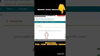 Pf error signatory details mismatch error | solution for error EPFO| nominee issues ☝️#quick #solve