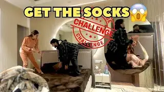GET THE SOCKS 😱 | Husband vs Wife Challenge Gone Wrong 😂