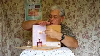 Doll's House lighting instruction starting to wire your Doll's House