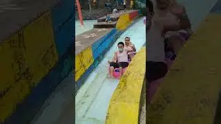 serunya prosotan di pemandian umbul bening Glenmore banyuwangi