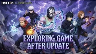FREE FIRE X JUJUTSU KAISEN: Exploring the New Update! 🔴