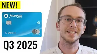 NEW! Chase Freedom Flex Q3 2025 5% Cash Back Categories!
