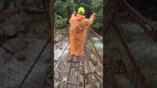 Double Decker Root Bridge Meghalaya  Living Root Bridge Trek Cherrapunji Travel Vlog
