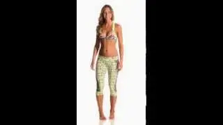 Maaji Blazing Meadow Surf Capri | SwimOutlet.com