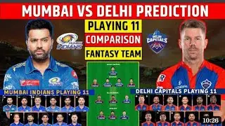 dc vs mi playing 11 2023 | mi vs dc | Mumbai Indians vs Delhi Capitals 2023 | mi vs dc 16th match 11