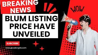 BLUM AIRDROP LISTING DATE AND PRICE