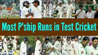 Most Partnership Runs in Test Cricket || Most P'ship Runs || Sachin-Dravid || Ponting-Hayden.