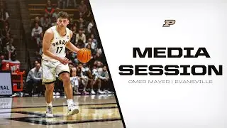 Omer Mayer Media Session | Purdue Men's Basketball