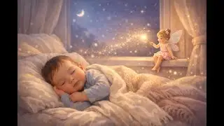 Angel Fairy Lullaby for Sleep 🌙 1&ndash;3 Hour Loop | Soft Bedtime Music for Babies & Kids