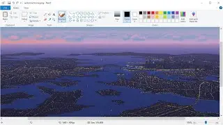 Welcome Home- Drawing Sydney Harbour in MS Paint
