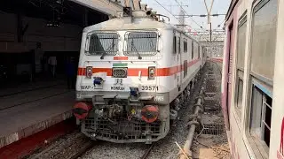 Crazy Loca & Express train crossing #live #railway #railfanning