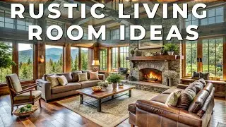 Transform Your Home with These Stunning Rustic Living Room Ideas! 🏡✨