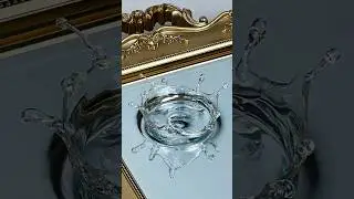 💧Like frozen water drops that never fall.