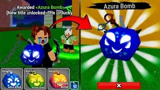 My Unluckiest 💣 BOMB UPDATE Gacha! in Blox fruits 😭