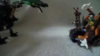 The Green NRG Dragon attack