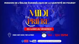 22 / 12 / 2025 MIDI EN PRIERE AVEC PASTEUR LUMA ROBERSON