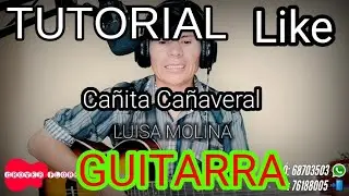 Cañita Cañaveral - Luisa Molina tutorial guitarra 🎵 🎸