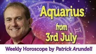 Aquarius Weekly Horoscope from 3rd July - 10th July 2017