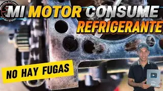PORQUE EL MOTOR CONSUME REFRIGERANTE SI NO EXISTEN FUGAS 