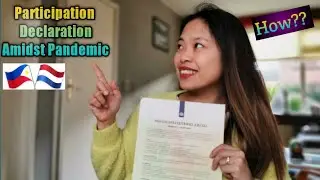 INBURGERING FIRST STEP | PARTICIPATIEVERKLARING | PARTICIPATION DECLARATION AMIDST PANDEMIC 2020
