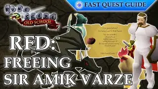 Recipe For Disaster Part 8: Freeing Sir Amik Varze Quest | OSRS Quality Quick Guide [2025]