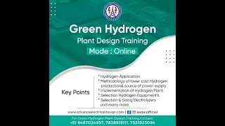 Online and Offline Green Hydrogen Power Plant Design Course Training