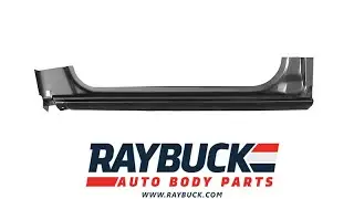 1996-2017 CHEVY EXPRESS/GMC SAVANA FULL SIZE VAN FRONT DOOR ROCKER PANEL, DRIVER SIDE