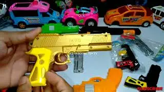 Aggressive colourful toy gun | Lighting gun | Bullet gun | #hshkbd #trending