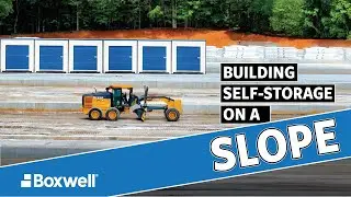 Building Self-Storage On A Slope