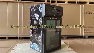 Mini Bar Fridge Countertop Display Cooler SC-42L