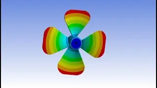 3D Simulation || Fan Blade || ANSYS Workbench