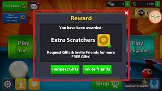 8 ball pool free scratches 2017 {Updated}