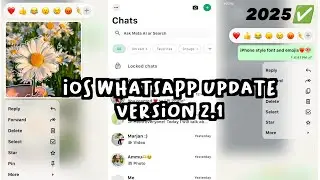 🔥 MB WhatsApp Version 2.1 Fix Link Problem + iOS Emoji, Blur Chat | 2025 Guide #mbwhatsapp