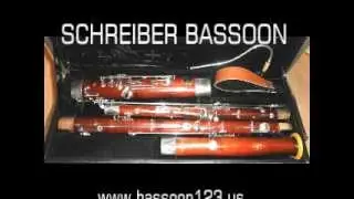 Schreiber Bassoon For Sale