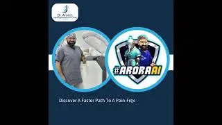 Experience Pain-Free Living With Robotic Knee Replacement Surgery | Arora Clinic | Dr Bakul Arora