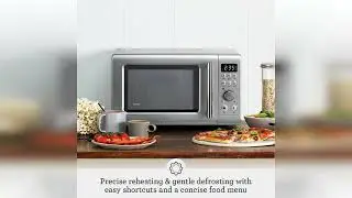Review: Breville BMO650SIL Compact Wave Soft Close Countertop Microwave Oven, Silver