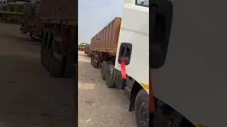 Mahindra Blazo X55 BS6 Trailer 2024 #bharatbhati #mahindrablazox55 #tractortrailer #truckshorts