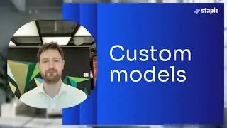 Train AI Models with Natural Language in Staple AI | No Templates Required