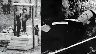 REAL FOOTAGE of the Brutal Execution of 10 Nazi War Criminals
