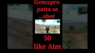 #gemxpro @gamxpro @dyanamogaming #short 1000% AWM shot #PUBG #PUBGLITE