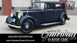 1492-DEN 1936 Rolls Royce 20 25 Gateway Classic Cars of Denver