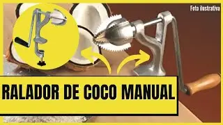 Rapa-Coco Manual/Ralador de Coco Manual/Raspador Ralador de Coco Manual