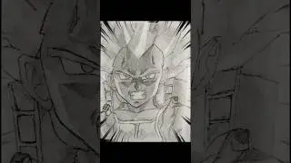 Drawing the Prince of All Saiyans! 👑🔥 #Vegeta#DragonBall#AnimeArt