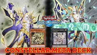 CONSTELLAR DUEL LINKS DECK JAN2024 RANKED DUEL + DECKLIST [YU-GI-OH! DUEL LINKS]