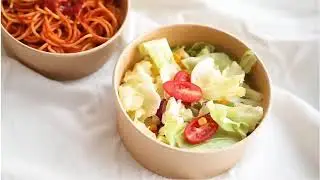 Salad & Fruit Bowl#food  #bowl #fruit #salad #noodle #soup #paper #water #bowl #life #happy
