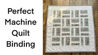 How to bind a quilt by machine 
