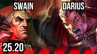 SWAIN vs DARIUS (TOP) | KR Diamond | 25.20
