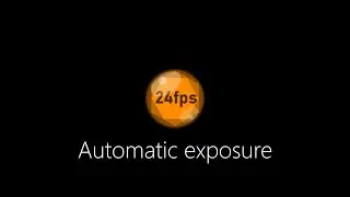 Automatic exposure in mcpro24fps